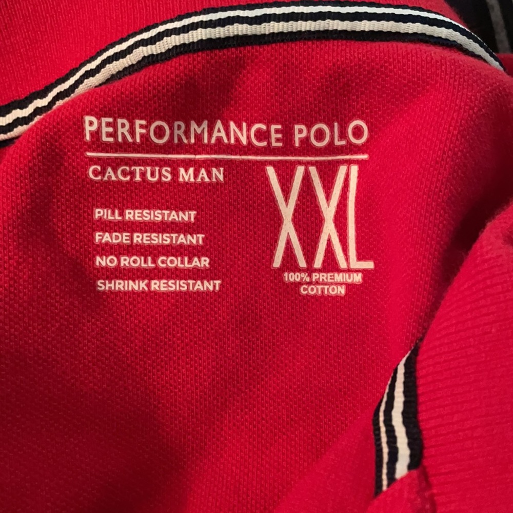 NWT Red polo shirt - Picture 5 of 5